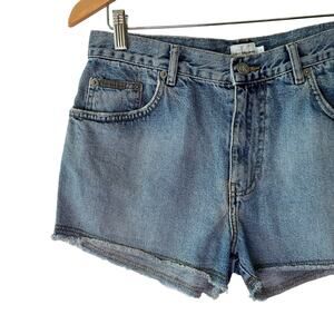 Vintage 90s Calvin Klein Jean Cut-Off Shorts Size 7